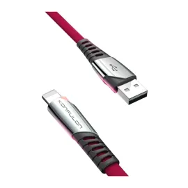 Konfulon Dc17 Lightning Kablo Iphone Uyumlu 1M 2.4A - Kırmızı