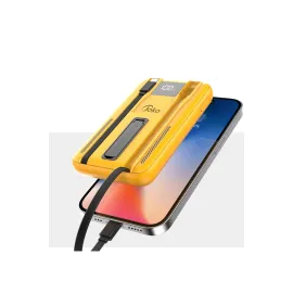 Joko J39 10.000 mAh 20W PD Dahili Kablolu Magsafe Powerbank - Turuncu