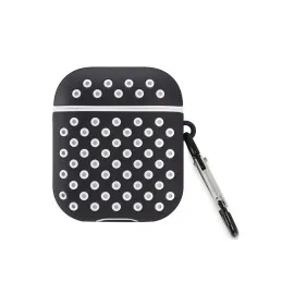 Newface Airpods (1.nesil) Spor Delikli Kılıf - Siyah-Beyaz