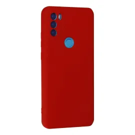 Newface General Mobile Gm 21 Plus Kılıf Nano Içi Kadife Silikon - Kırmızı