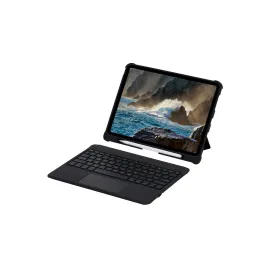 Newface T5207D iPad Pro 11 (2022) Kılıf İnter Ledli Klavyeli Tablet Kılıfı - Siyah