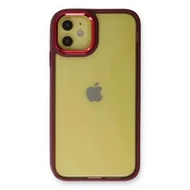 Newface Iphone 12 Kılıf Dora Kapak - Kırmızı
