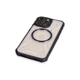 Newface Iphone 12 Pro Kılıf Prag Magneticsafe Kapak - Siyah