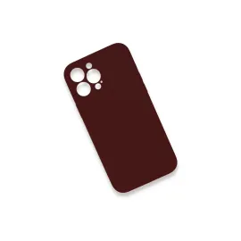 Newface Iphone 13 Pro Kılıf Lansman Legant Silikon - Bordo