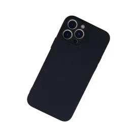 Newface Iphone 13 Pro Kılıf Nano Içi Kadife  Silikon - Koyu Gri