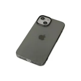 Newface Iphone 14 Plus Kılıf Pc Sert Şeffaf Kapak - Siyah