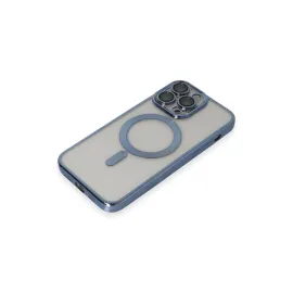 Newface Iphone 14 Pro Max Kılıf Kross Magneticsafe Kapak - Sierra Blue