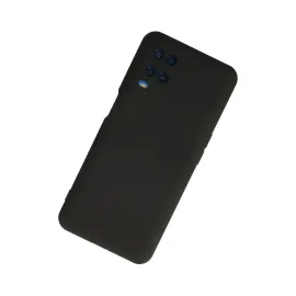 Newface Oppo A54 4G Kılıf Nano Içi Kadife Silikon - Siyah