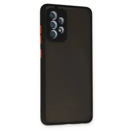 Newface Samsung Galaxy A32 Kılıf Montreal Silikon Kapak - Siyah