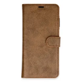 Newface Samsung Galaxy A35 5G Kılıf Trend S Plus Kapaklı Kılıf - Taba