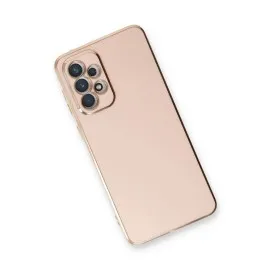 Newface Samsung Galaxy A53 5G Kılıf Volet Silikon - Pembe