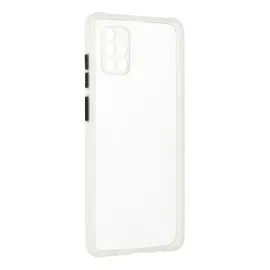 Newface Samsung Galaxy A71 Kılıf Miami Şeffaf Silikon - Şeffaf