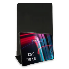 Newface Samsung Galaxy T290 Tab A 8 Kılıf Tablet Smart Kılıf - Siyah