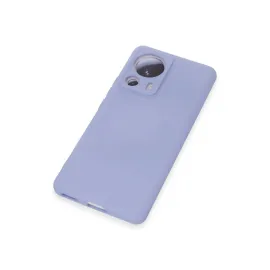 Newface Xiaomi Mi 13 Lite Kılıf Nano Içi Kadife Silikon - Lila