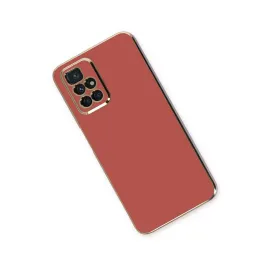 Newface Xiaomi Redmi 10 2022 Kılıf Volet Silikon - Kırmızı