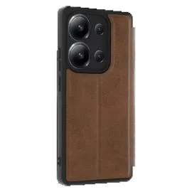 Newface Xiaomi Redmi 15C 4G Flip Cover - Taba