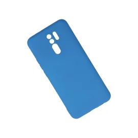 Newface Xiaomi Redmi 9 Kılıf Nano Içi Kadife Silikon - Mavi