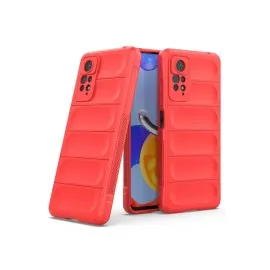 Newface Xiaomi Redmi Note 11 Pro Kılıf Optimum Silikon - Kırmızı