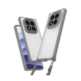 Newface Xiaomi Redmi Note 14 Pro 5G Kılıf Penta Silikon Kılıf - Titan Gri