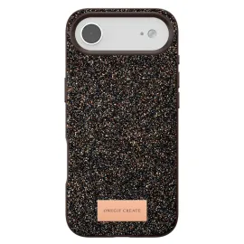 Onegif Apple Iphone 17 Air Bright Simli Kapak - Gold