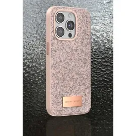 Onegif iPhone 14 Bright Simli Kapak - Gümüş