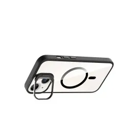 Joko Apple Iphone 14 Remim Lensli Magsafe Standlı Kapak - Siyah