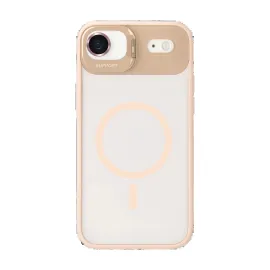 Joko Apple Iphone 17 Air Remim Lensli Magsafe Standlı Kapak - Pembe