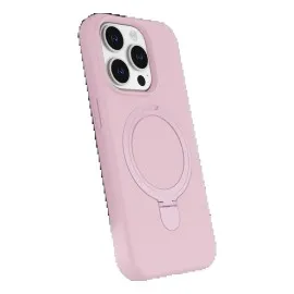 Newface Apple Iphone 14 Pro Max Regal Magsafe Standlı Kapak - Açık Pembe