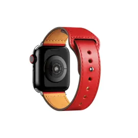 Newface Apple Watch 38mm KR415 Luaz Deri Kordon - Kırmızı