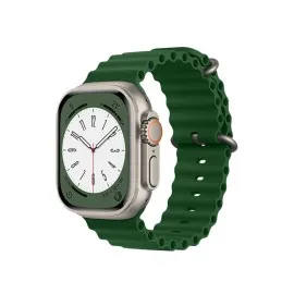 Newface Apple Watch 38Mm Ocean Kordon - Koyu Yeşil