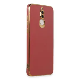 Newface Huawei Mate 10 Lite Kılıf Volet Silikon - Kırmızı