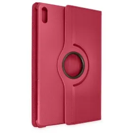 Newface Huawei Matepad Air 11.5 Kılıf 360 Tablet Deri Kılıf - Pembe