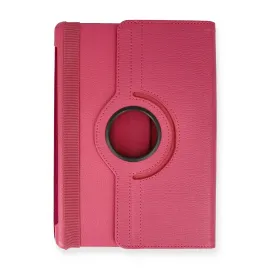 Newface Huawei MediaPad T5 10 Kılıf 360 Tablet Deri Kılıf - Pembe