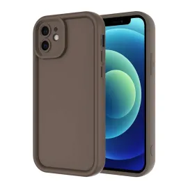 Newface Iphone 11 Kılıf Viera Silikon - Kahverengi
