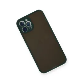 Newface Iphone 12 Pro Kılıf Montreal Silikon Kapak - Yeşil