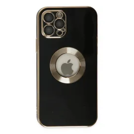 Newface Iphone 12 Pro Max Kılıf Store Silikon - Siyah