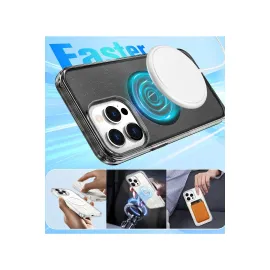 Newface Iphone 14 Pro Kılıf Glow Magsafe Kapak - Şeffaf