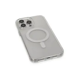 Newface Iphone 14 Pro Kılıf Matte Şeffaf Magneticsafe - Şeffaf
