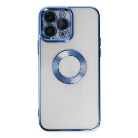 Newface Iphone 14 Pro Max Kılıf Slot Silikon - Mavi