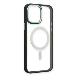 Newface Iphone 15 Pro Max Kılıf Room Magneticsafe Silikon - Köknar Yeşili