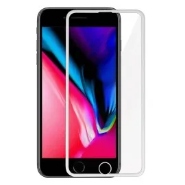 Newface Iphone 6 Plus 18D Cam Ekran Koruyucu - Beyaz