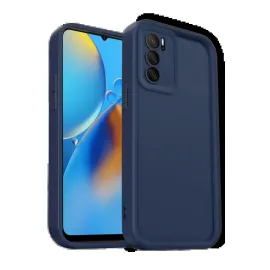 Newface Oppo A16 Kılıf Viera Silikon - Lacivert