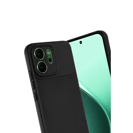 Newface Oppo Reno 14F Auto Focus Karbon Kapak - Siyah