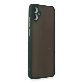 Newface Samsung Galaxy A05 Kılıf Montreal Silikon Kapak - Yeşil