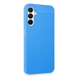 Newface Samsung Galaxy A15 4G Kılıf Auto Focus Kapak - Mavi