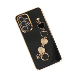 Newface Samsung Galaxy A33 5G Kılıf Esila Silikon - Siyah