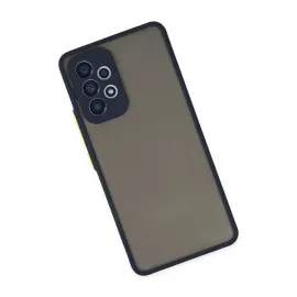 Newface Samsung Galaxy A53 5G Kılıf Montreal Silikon Kapak - Lacivert