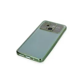 Newface Xiaomi Redmi 10C Kılıf Razer Lensli Silikon - Yeşil