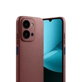 Newface Xiaomi Redmi 15C 4G Thermax Silikon Kılıf - Bordo