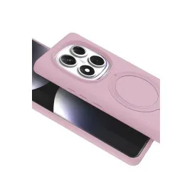 Newface Xiaomi Redmi Note 14 Pro 5G Regal Magsafe Standlı Kapak - Açık Pembe